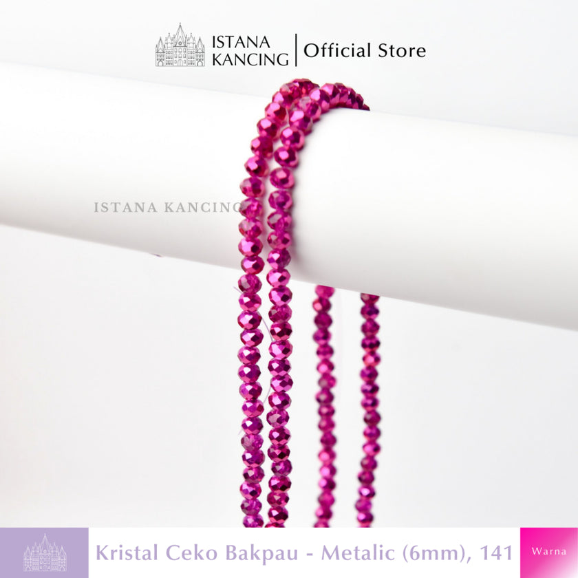 Ceko Bapau Metalik 6mm