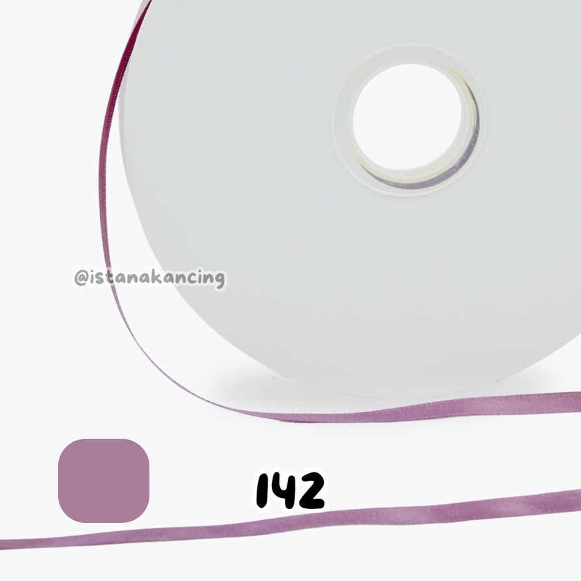 Double Face Satin Ribbon 1/4