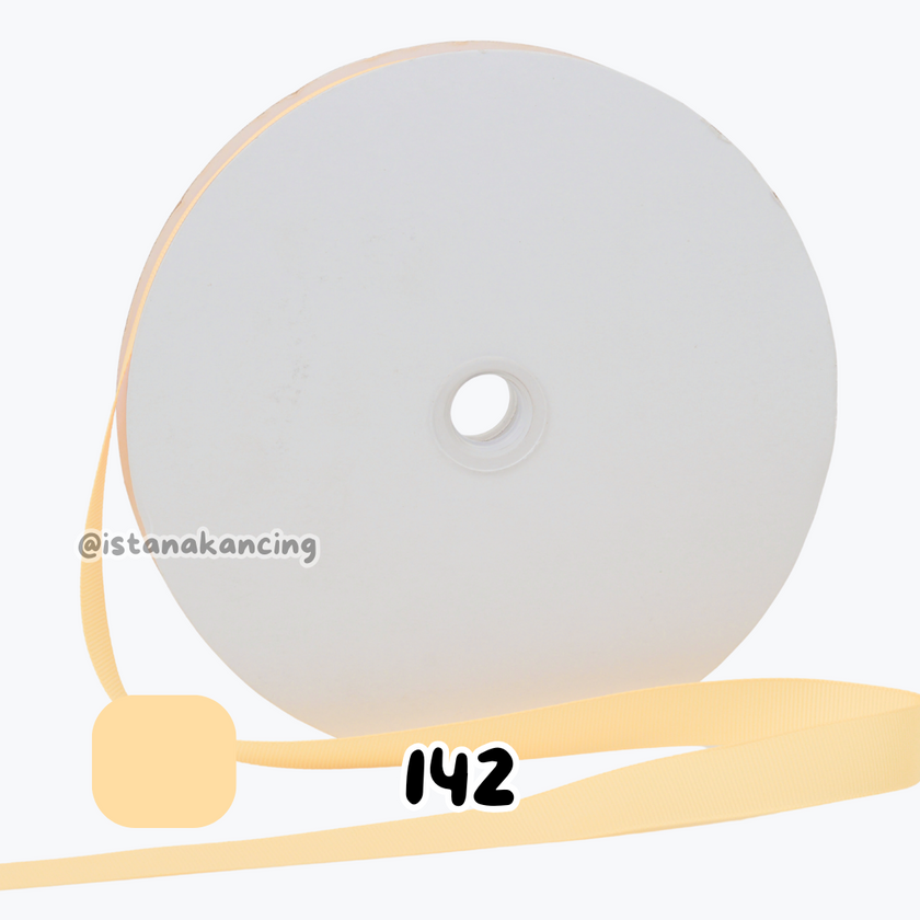 Grosgrain Wajah Ganda 3/4