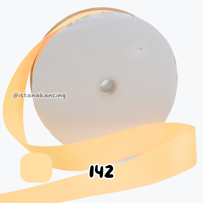 Grosgrain Wajah Ganda 1/2