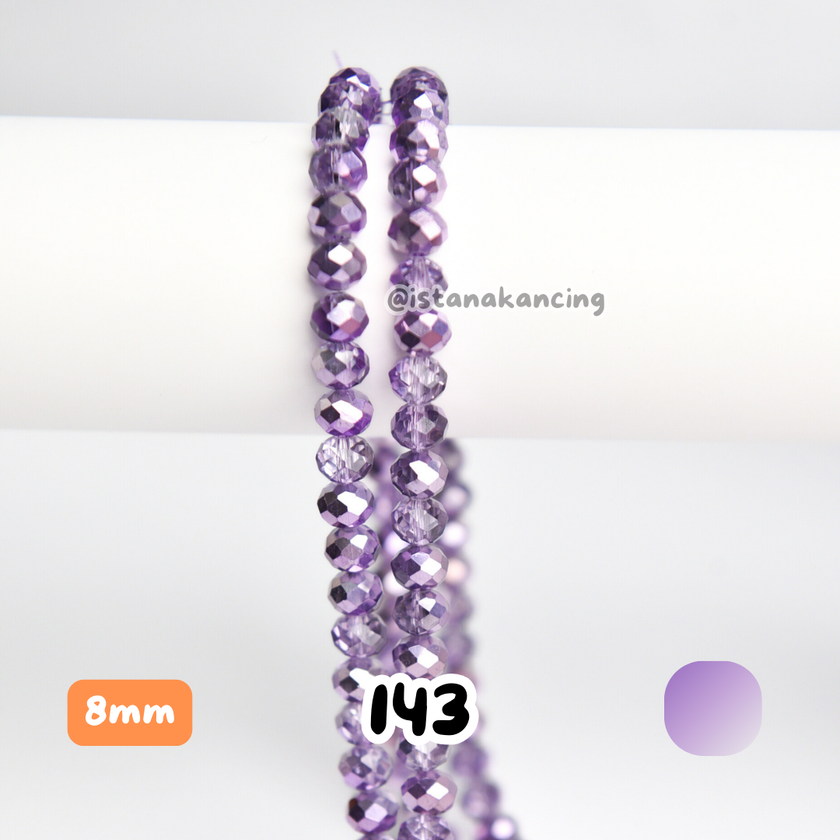 Ceko Bakpau Metalic 8mm