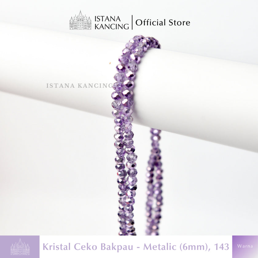 Ceko Bapau Metalik 6mm