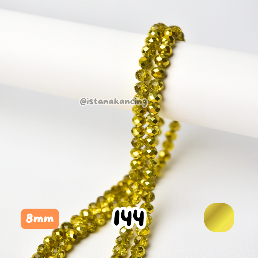 Ceko Bakpau Metalic 8mm