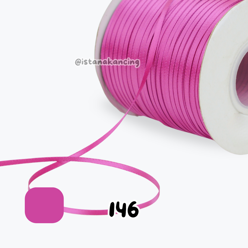 Double Face Satin Ribbon 1/8