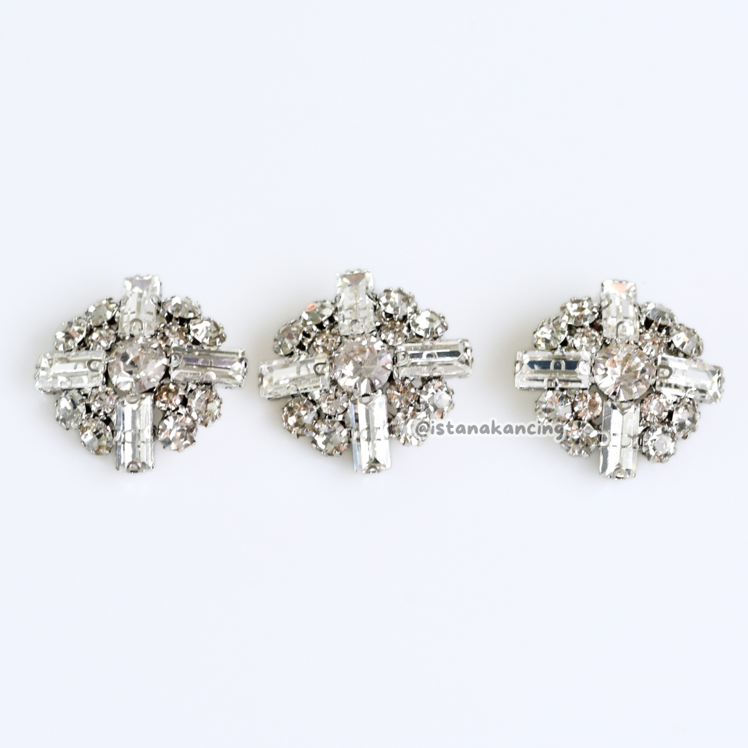 Stella Rhinestone Button