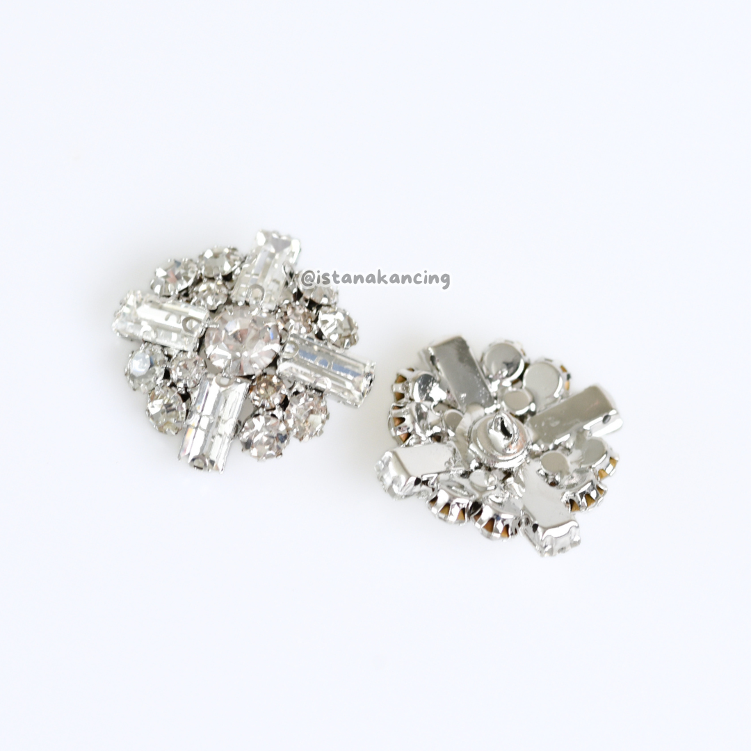 Stella Rhinestone Button