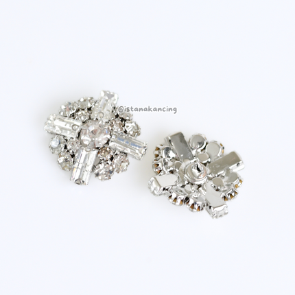 Stella Rhinestone Button