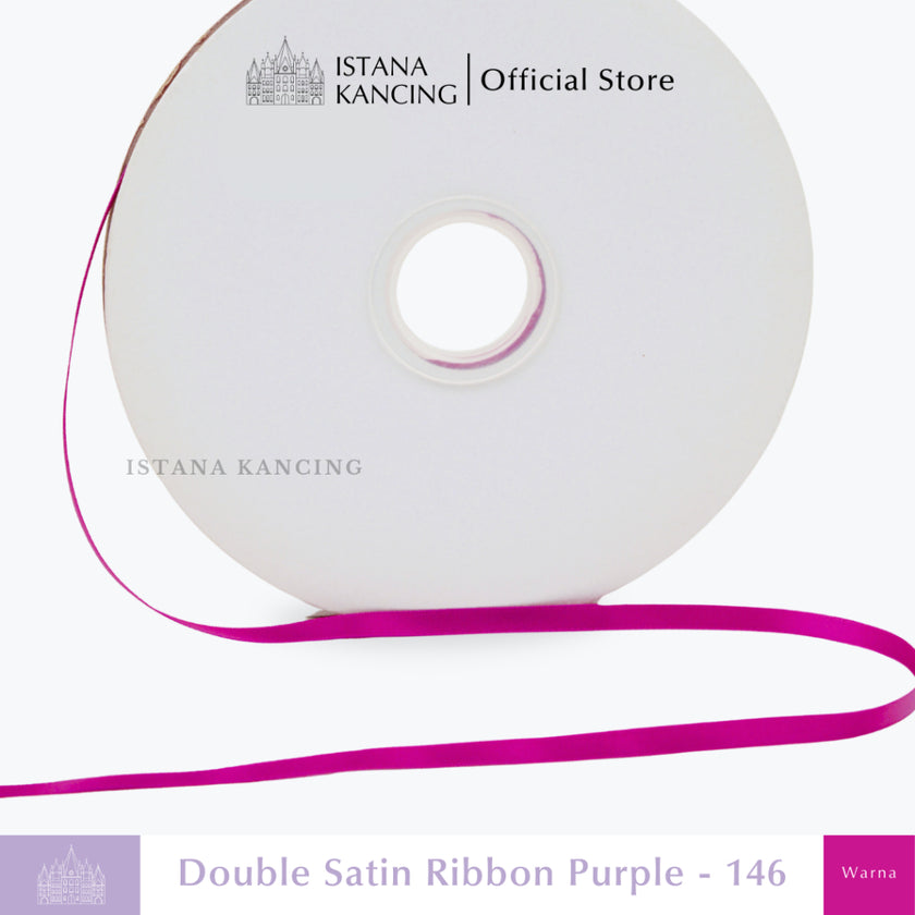 Double Face Satin Ribbon 1/4