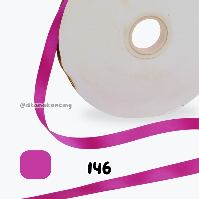 Double Face Satin Ribbon 1/2