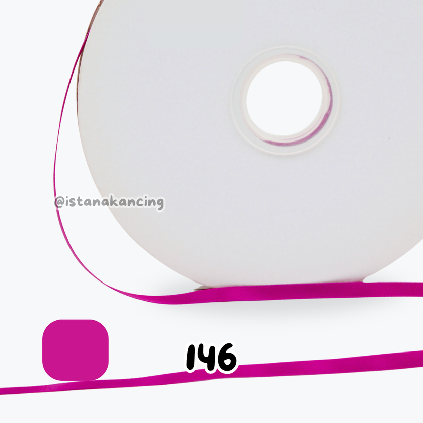 Double Face Satin Ribbon 1/4