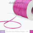 Double Face Satin Ribbon 1/8