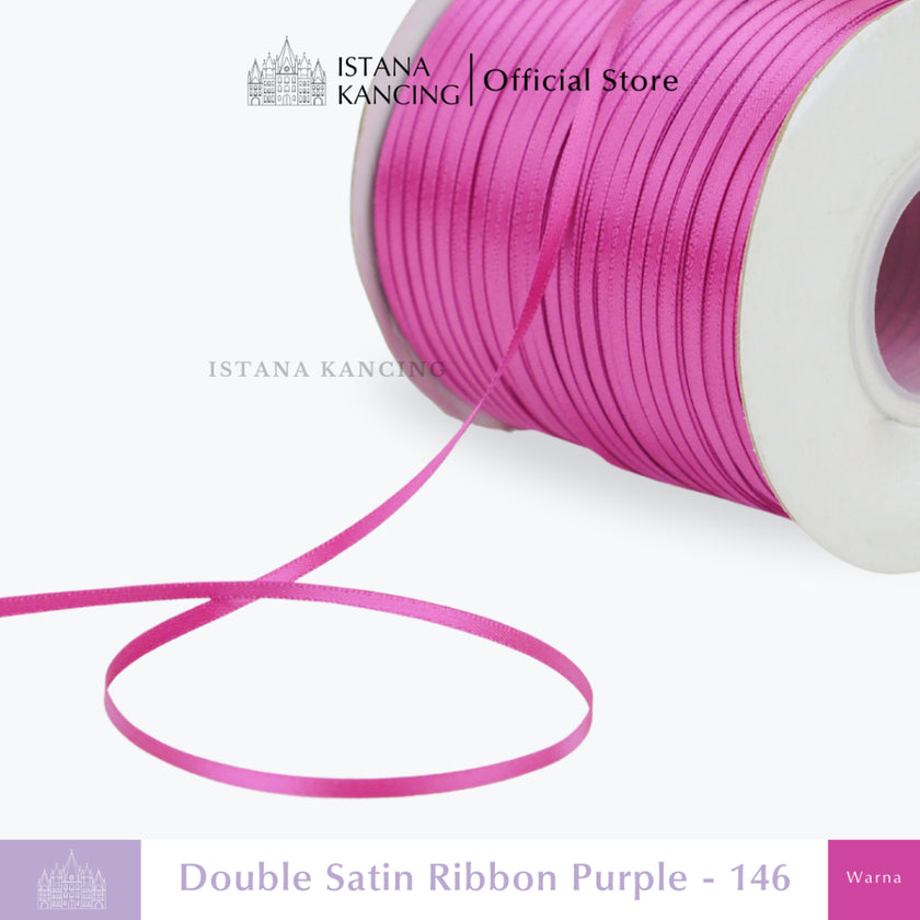 Double Face Satin Ribbon 1/8