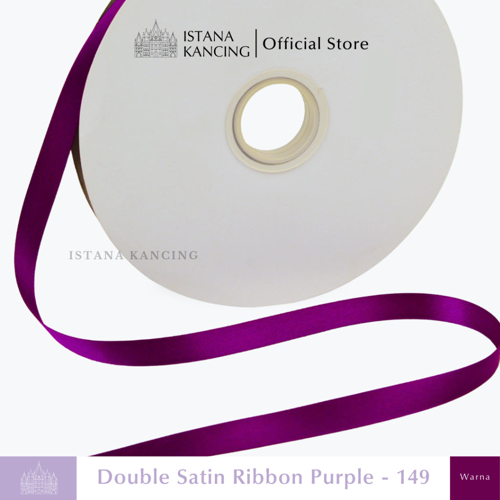 Double Face Satin Ribbon 1/2
