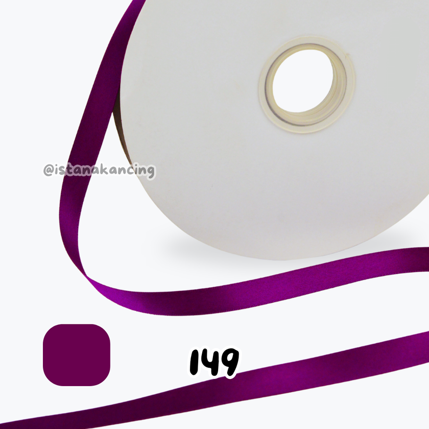 Double Face Satin Ribbon 1/2