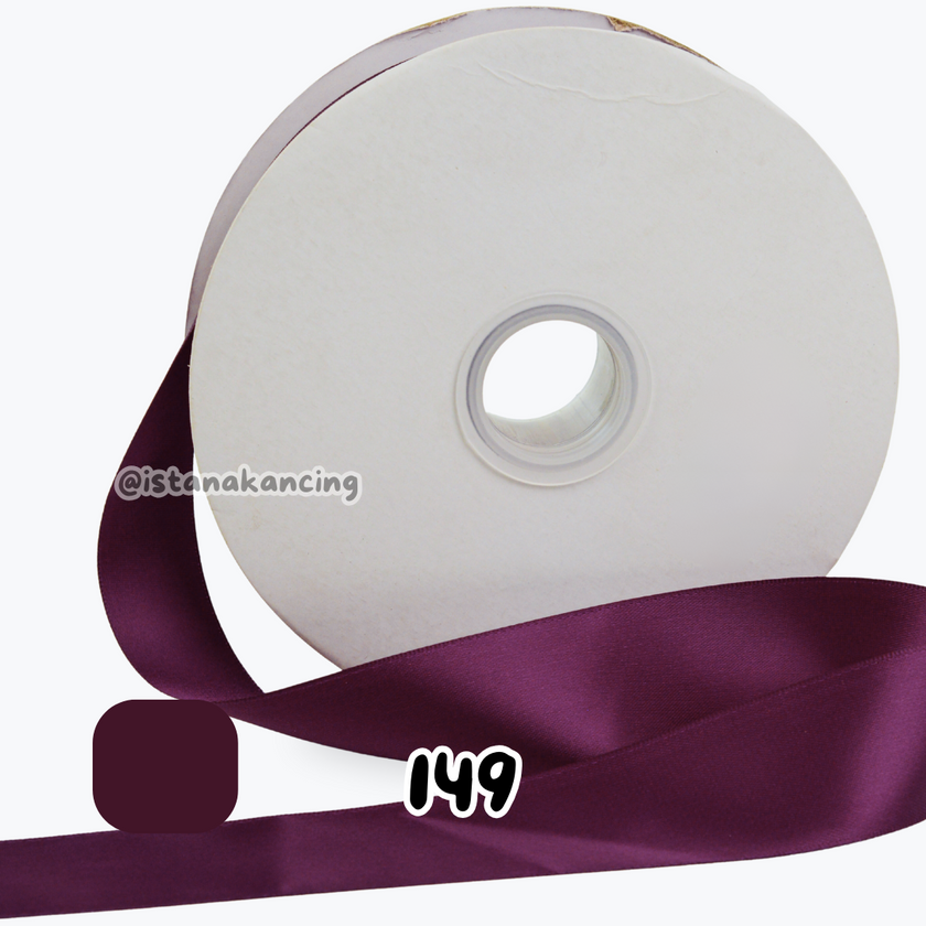Double Face Satin Ribbon 1/2