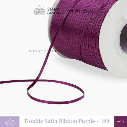 Double Face Satin Ribbon 1/8
