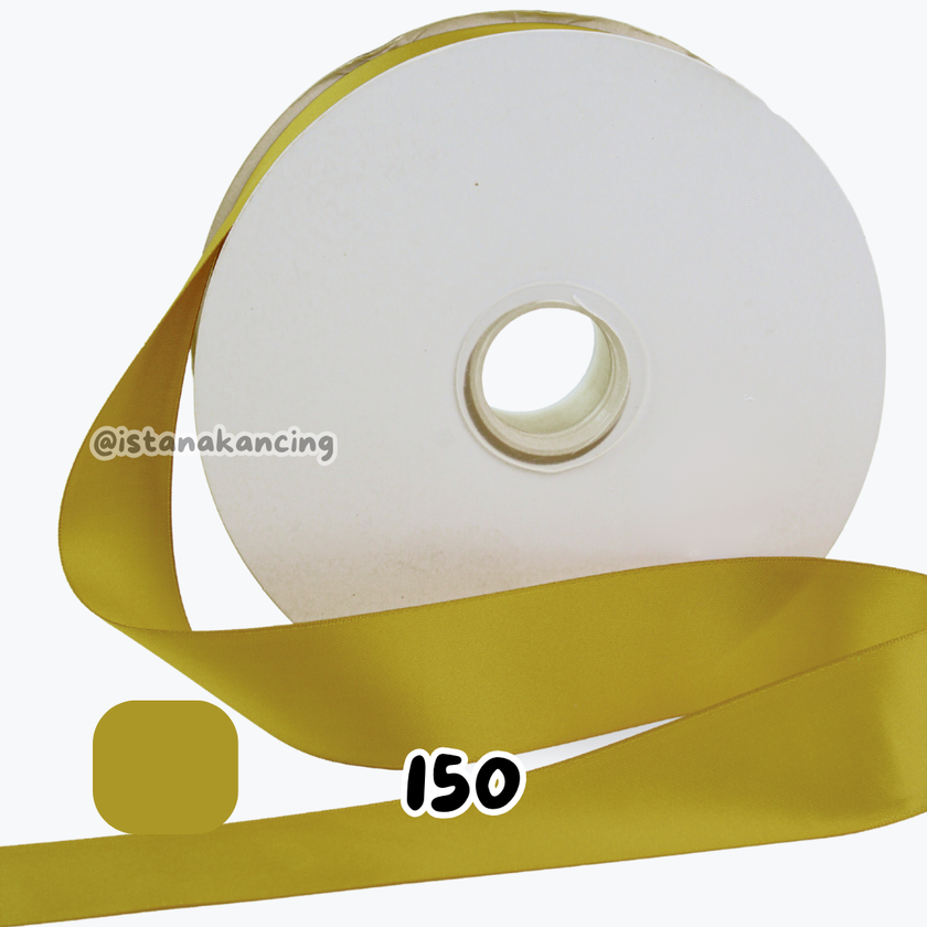 Pita Satin Dua Sisi 1/2