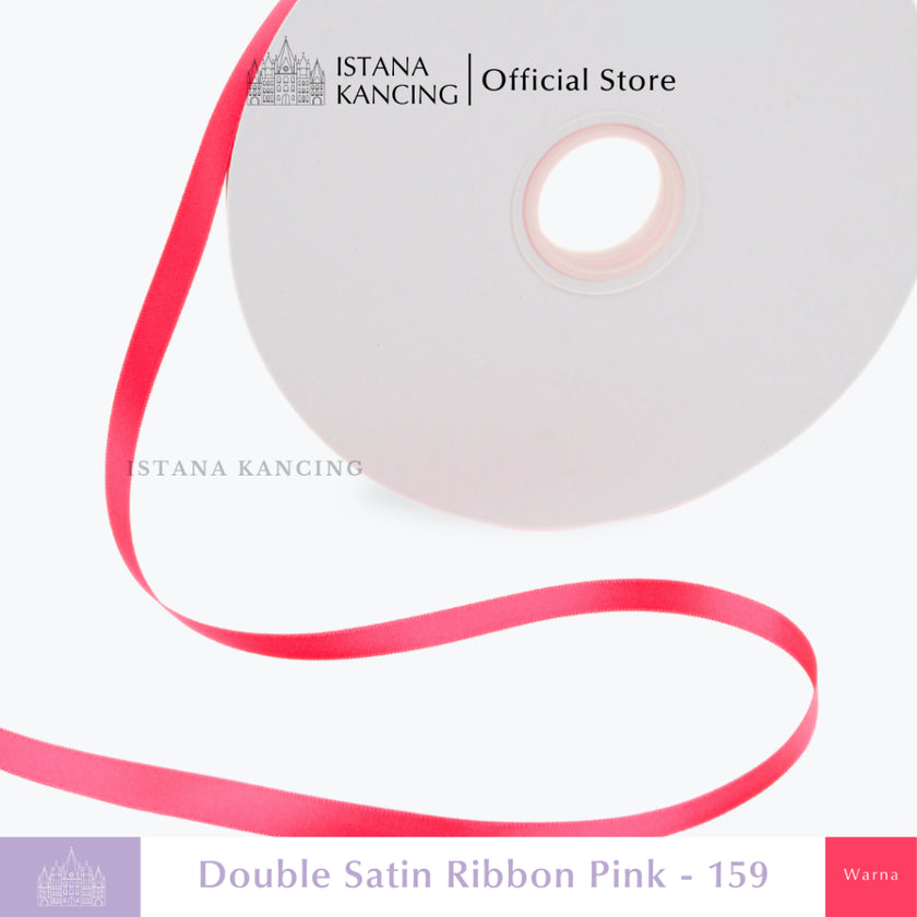 Double Face Satin Ribbon 3/8