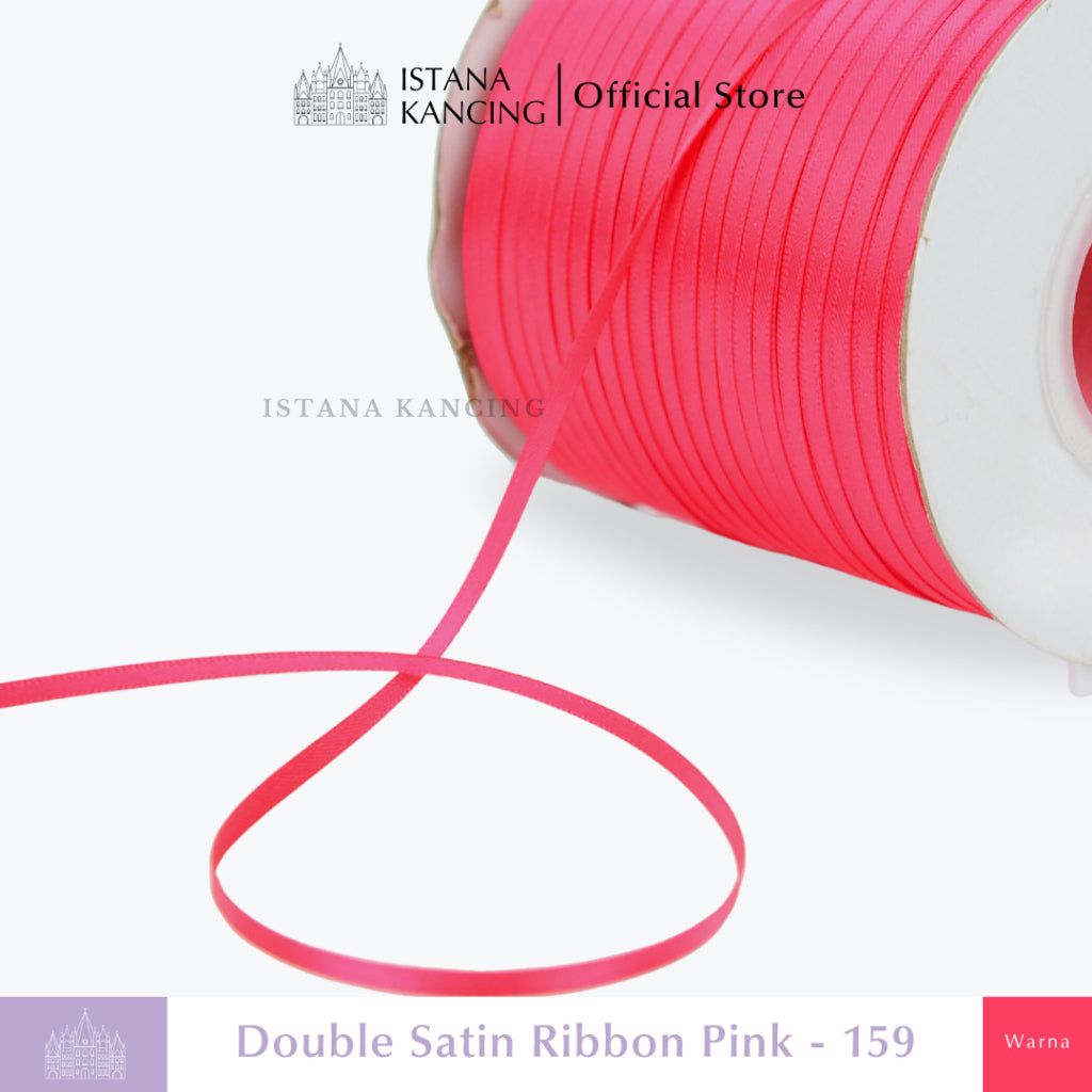Double Face Satin Ribbon 1/8