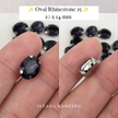 Oval Crystal Claw Setting 10x14mm