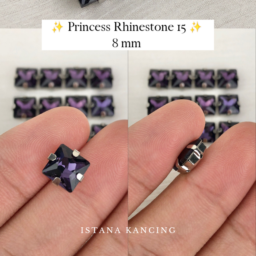 Princess Crystal Claw Setting 8mm