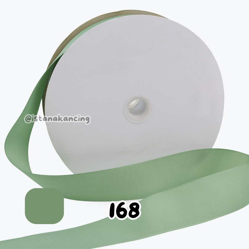 Grosgrain Wajah Ganda 1/2