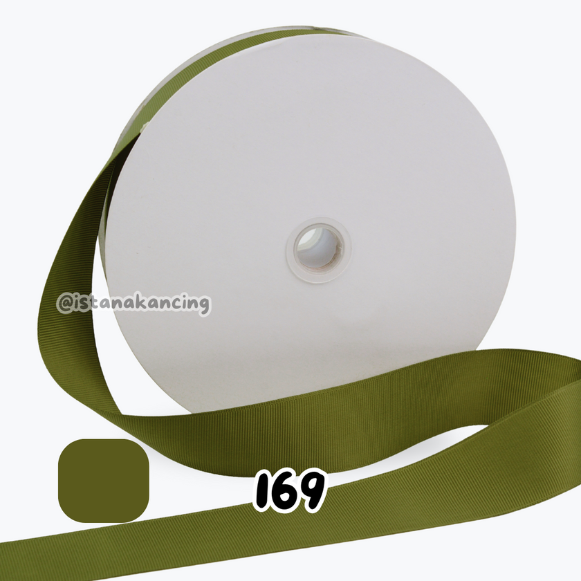 Grosgrain Wajah Ganda 1/2
