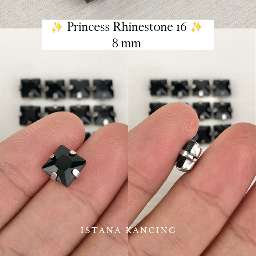 Princess Crystal Claw Setting 8mm