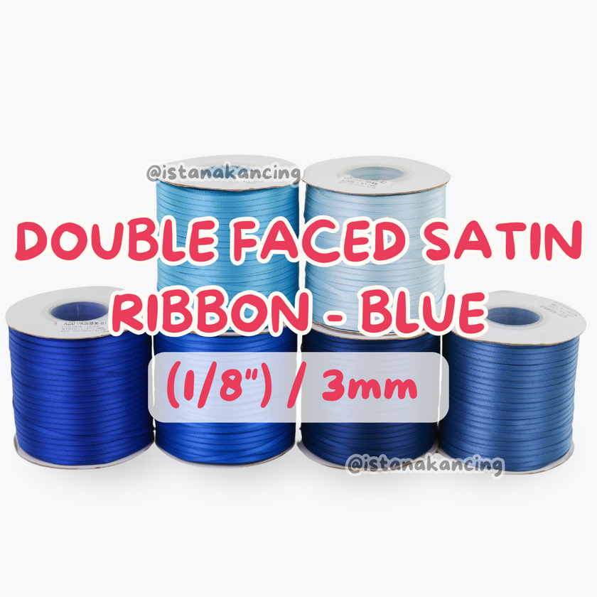 Pita Satin Dua Sisi 1/8