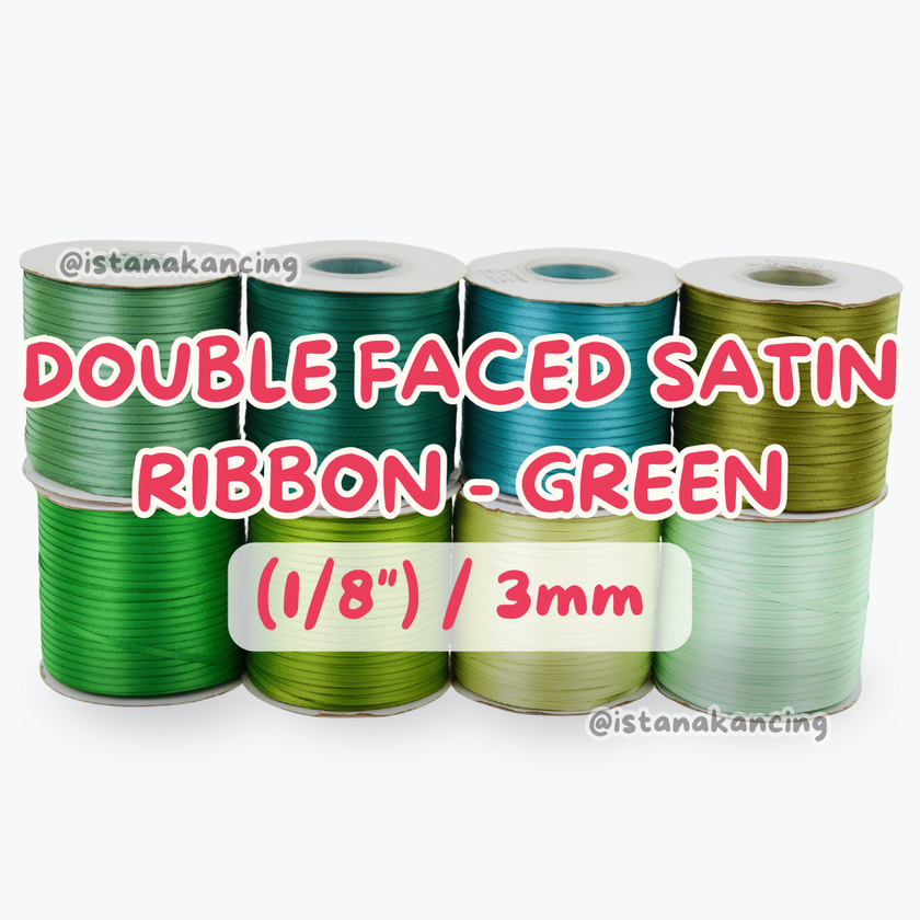Double Face Satin Ribbon 1/8