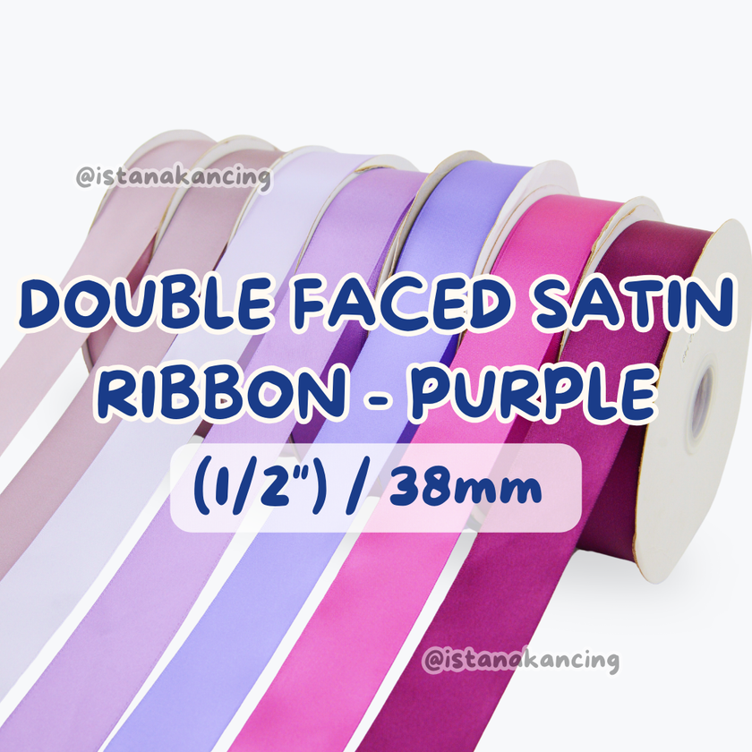 Double Face Satin Ribbon 1/2