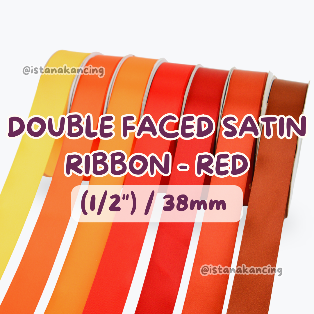 Double Face Satin Ribbon 1/2