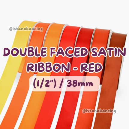 Double Face Satin Ribbon 1/2