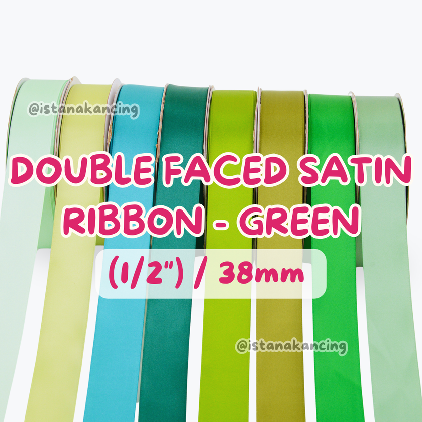 Double Face Satin Ribbon 1/2