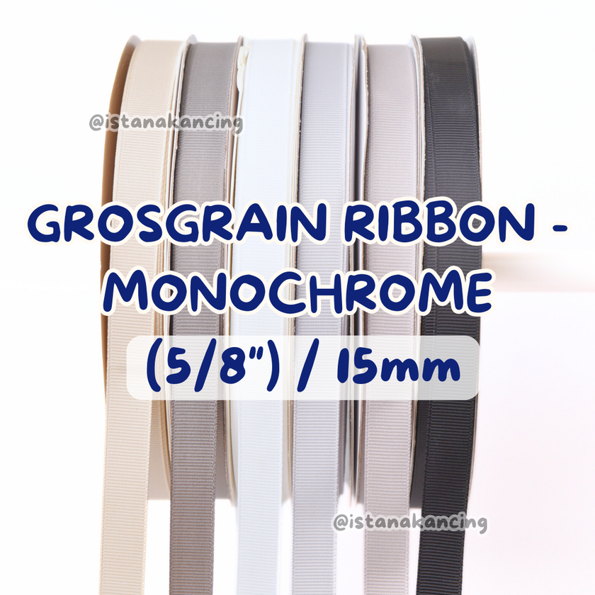 Grosgrain Dua Sisi 5/8