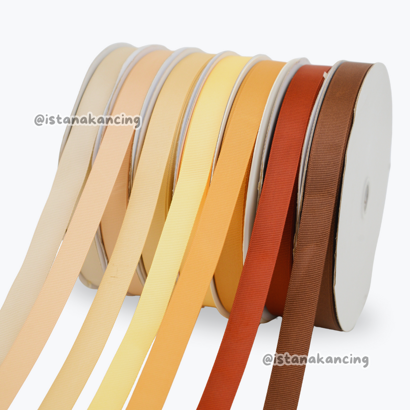 Grosgrain Wajah Ganda 3/4
