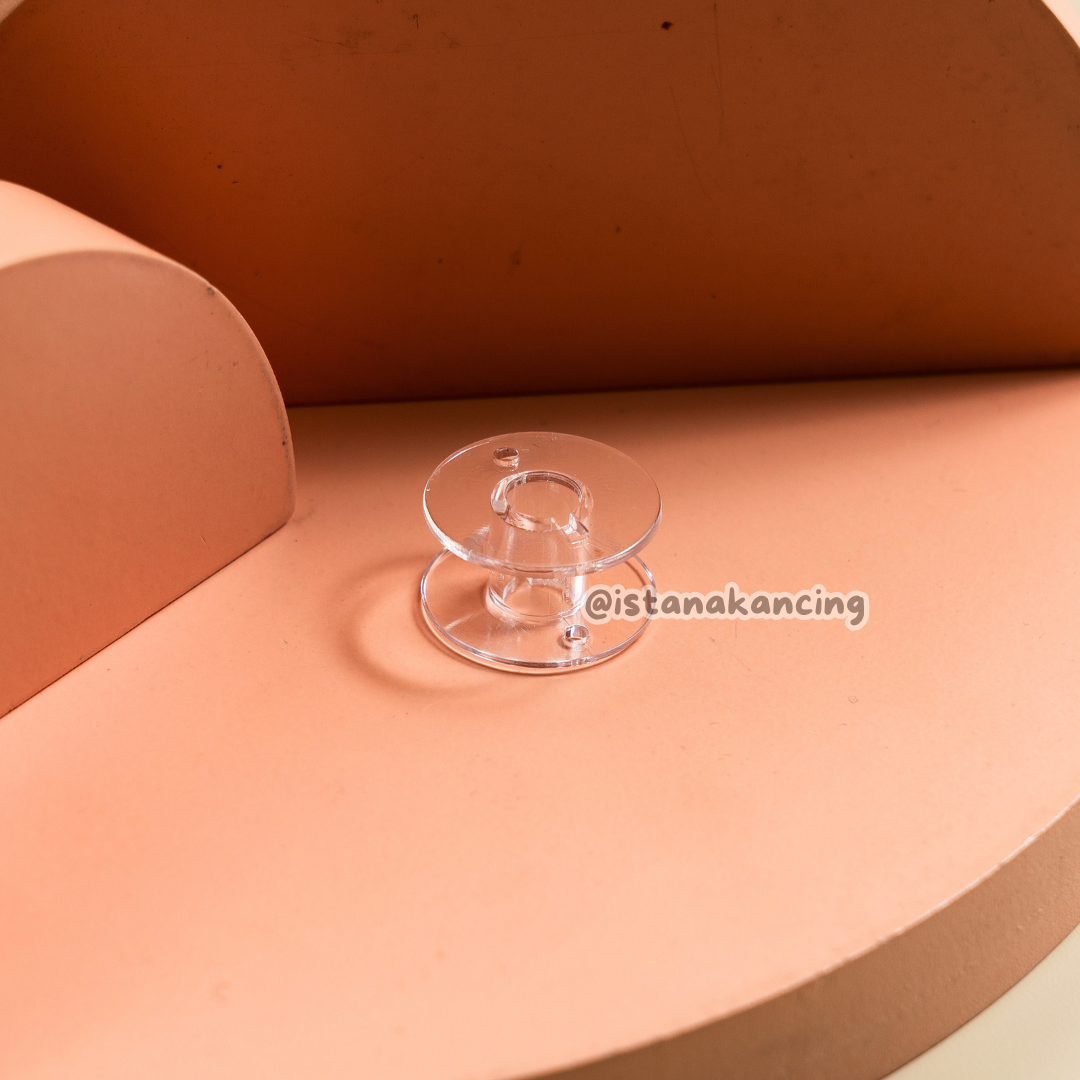 Spool Bobbin Plastik Mesin Portable | Istana Kancing