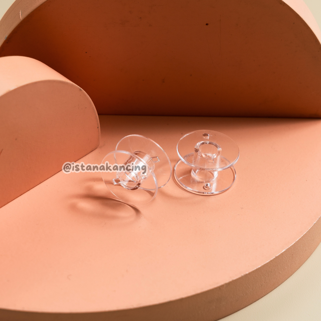 Spool Bobbin Plastik Mesin Portable | Istana Kancing