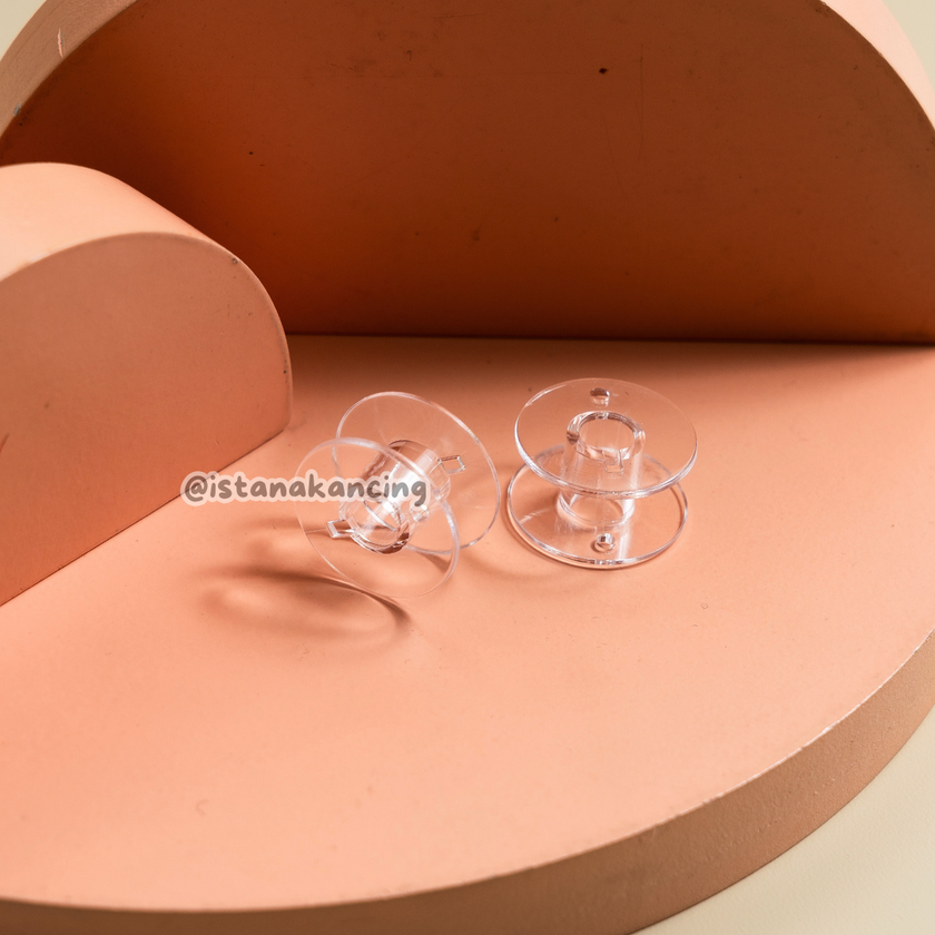 Spool Bobbin Plastik Mesin Portable | Istana Kancing