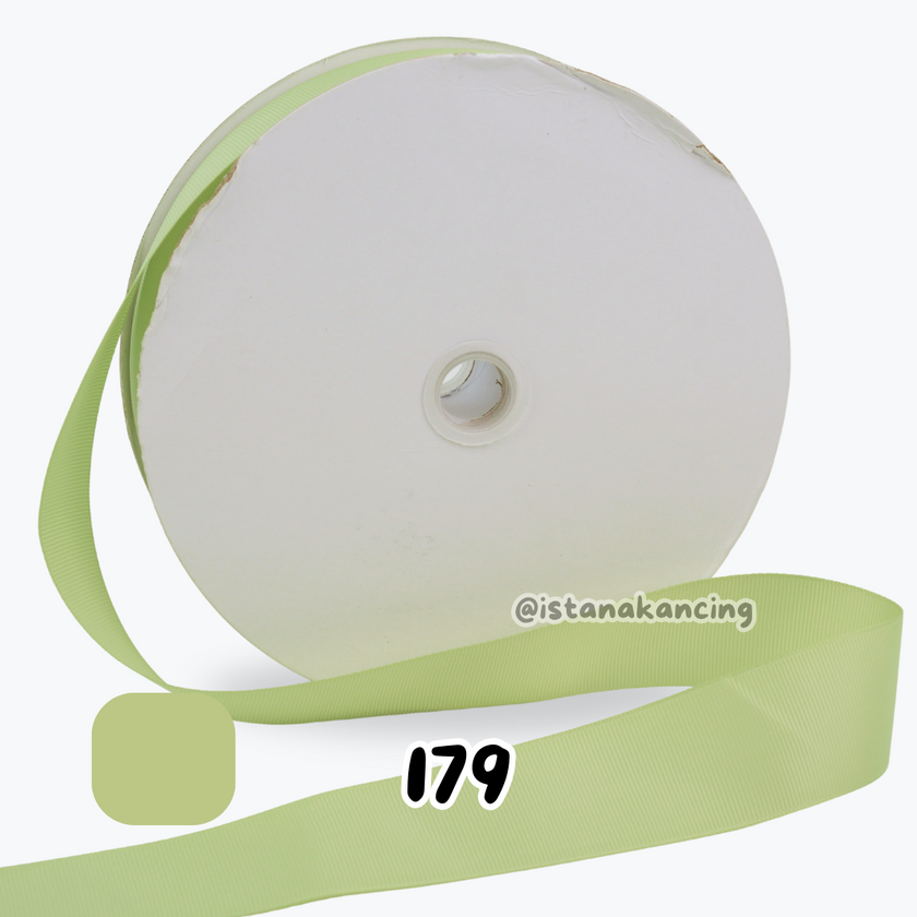 Grosgrain Wajah Ganda 1/2