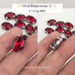 Oval Crystal Claw Setting 10x14mm
