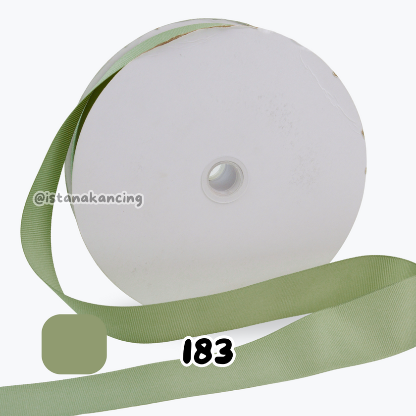 Grosgrain Wajah Ganda 1/2