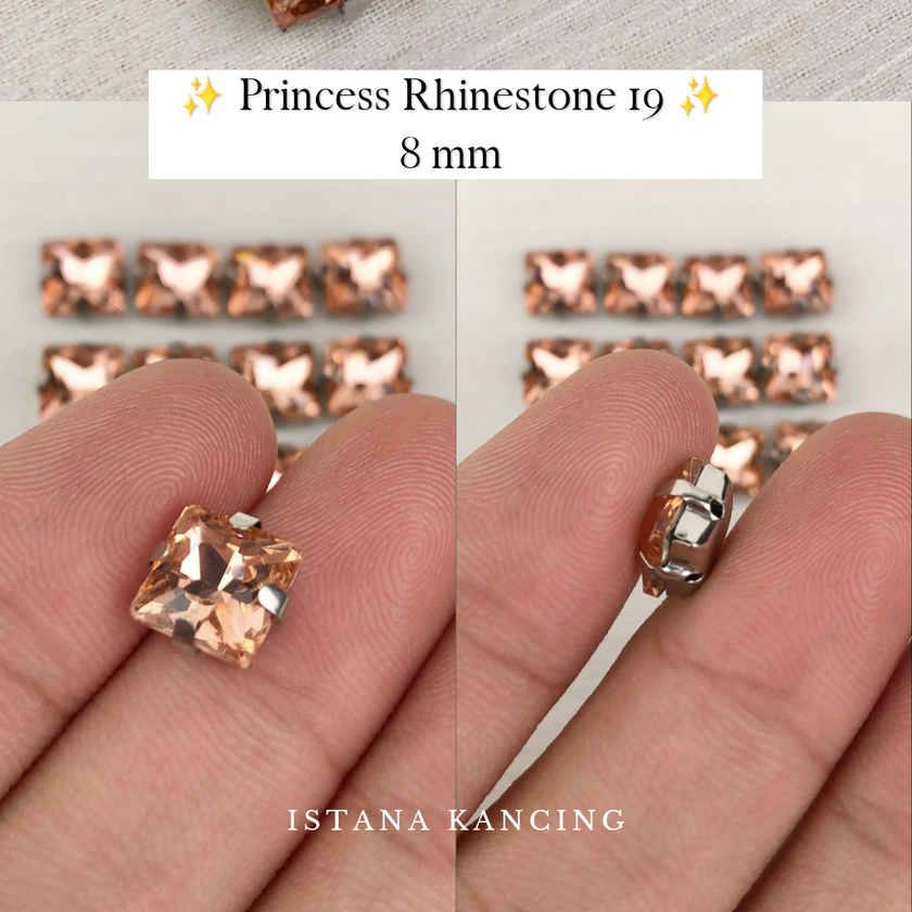 Princess Crystal Claw Setting 8mm