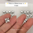 Princess Crystal Claw Setting 8mm