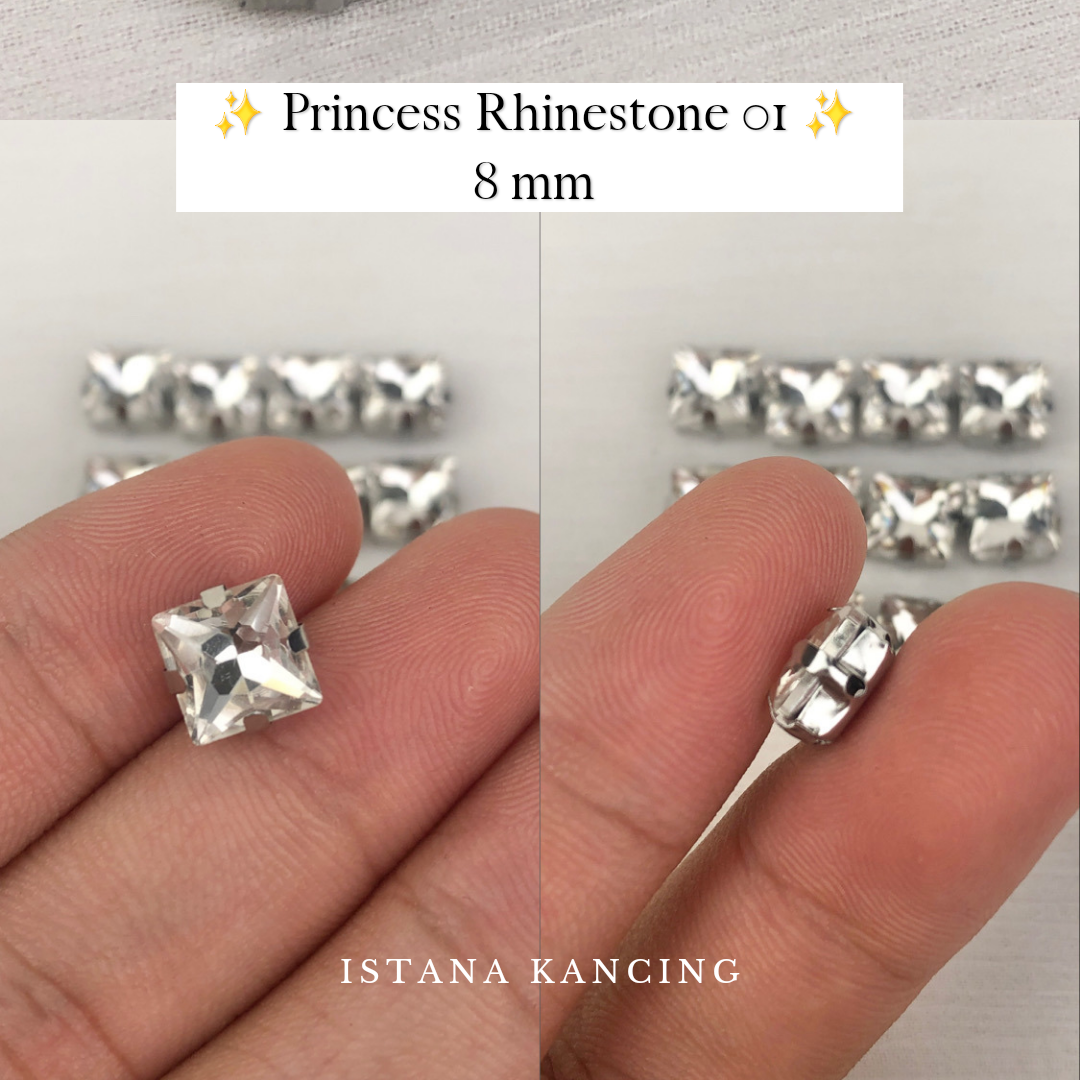 Princess Crystal Claw Setting 8mm