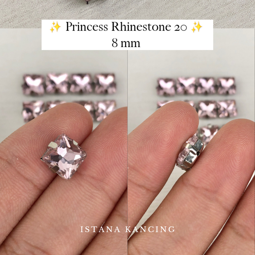 Princess Crystal Claw Setting 8mm