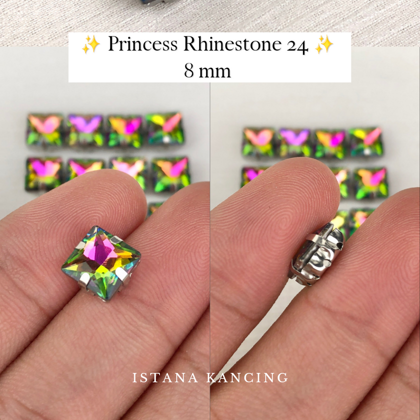 Princess Crystal Claw Setting 8mm