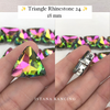 Triangle Rhinestone 18mm