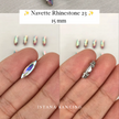 Navette Crystal Claw Setting 15mm