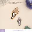 Brooch Silent Aksesoris Pin Peniti Baju Hijab Mewah Unik Premium Pin | Istana Kancing